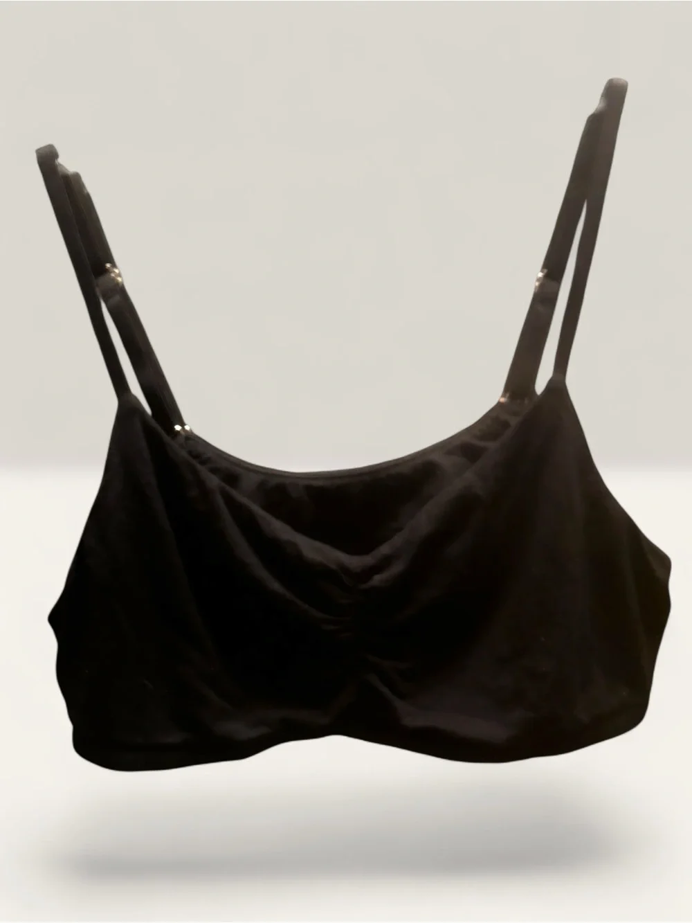 FP Seamless Ruched Bralette - Black